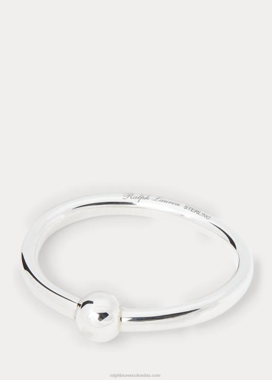 sonajero de bola de plata esterlina bebé plata Ralph Lauren 2XR2V8113