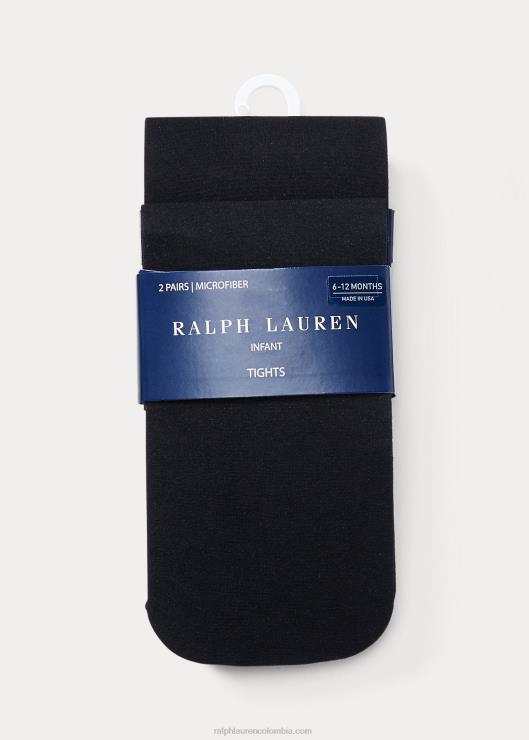 pack de 2 medias bebé negro Ralph Lauren 2XR2V8059