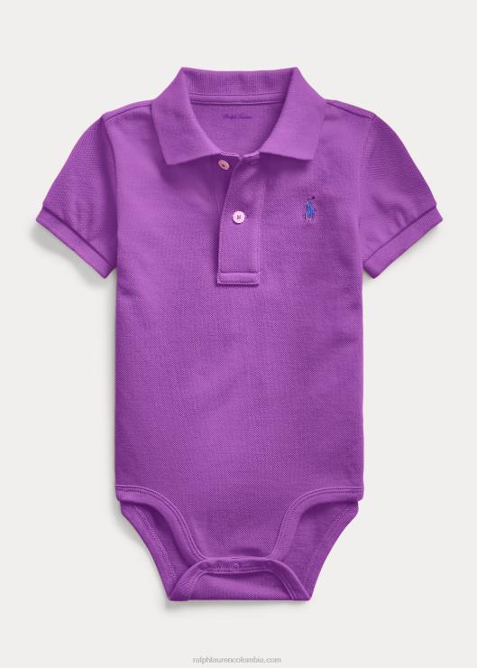 body de polo de malla de algodon bebe paloma morada Ralph Lauren 2XR2V10007 2XR2V10007 Camisas Ralph Lauren Colombia Ralph Lauren Colombia en venta Compra Ralph Lauren ahora Ralph Lauren mujer outlet