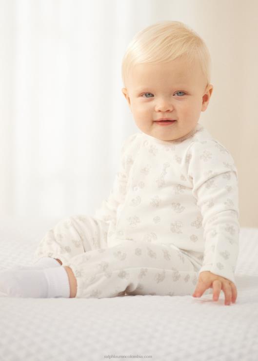 overol convertible de algodón bebéRalph Lauren 2XR2V8178