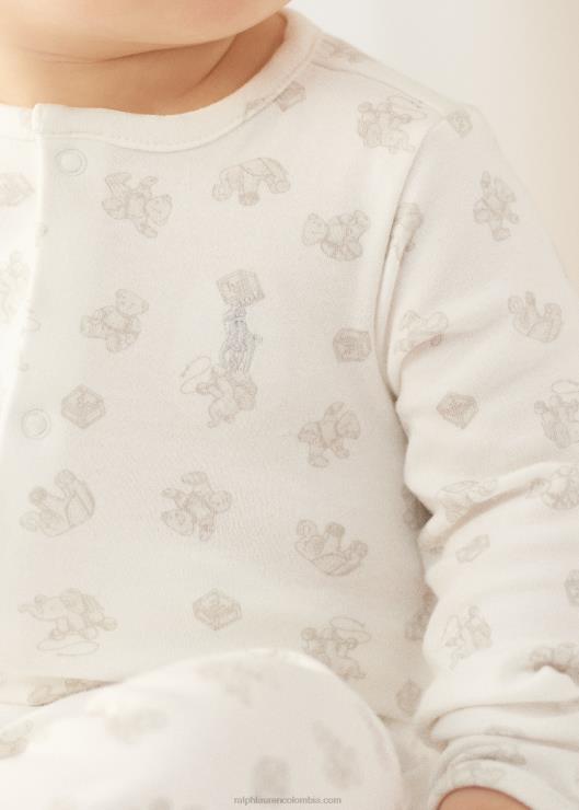 overol convertible de algodón bebéRalph Lauren 2XR2V8178