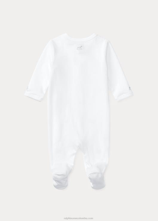 overol de algodón con diseño de caballo balancín bebéRalph Lauren 2XR2V8174