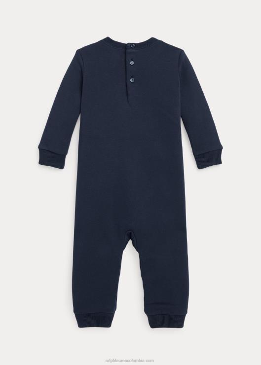 overol de polar con logo bebé marina de crucero Ralph Lauren 2XR2V8172