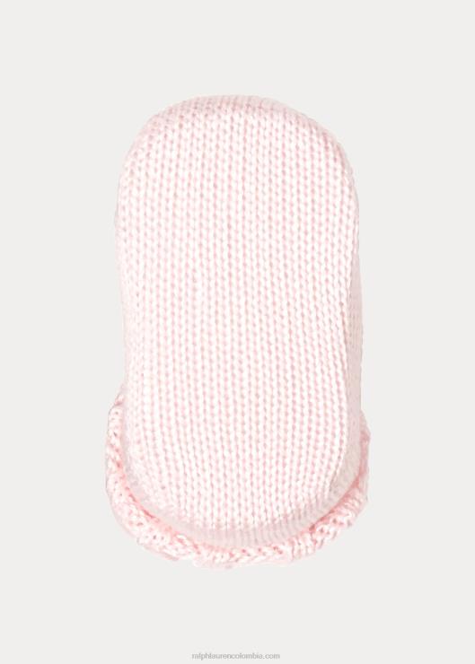 botín de ochos en mezcla de algodón bebé rosa Ralph Lauren 2XR2V8045