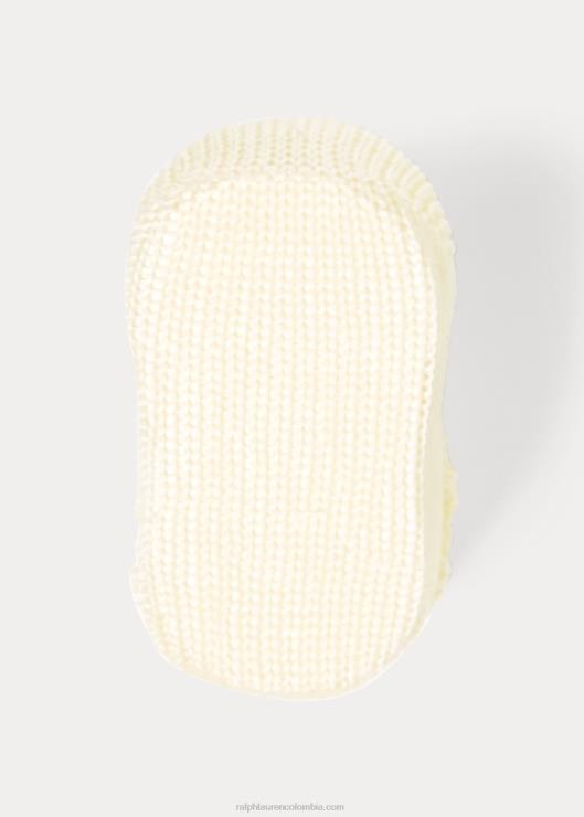 botines de ochos bebé amarillo suave Ralph Lauren 2XR2V8044