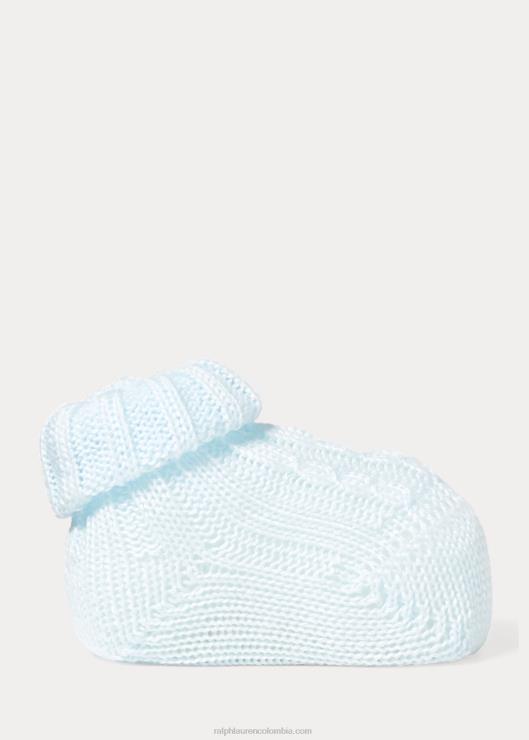 botines de ochos bebé azul Ralph Lauren 2XR2V8043