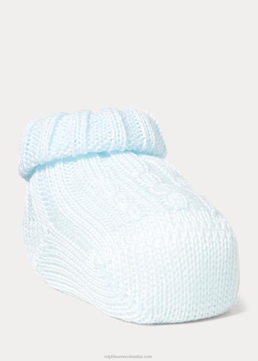 botines de ochos bebé azul Ralph Lauren 2XR2V8043