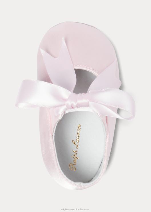 merceditas de raso briley bebéRalph Lauren 2XR2V10043