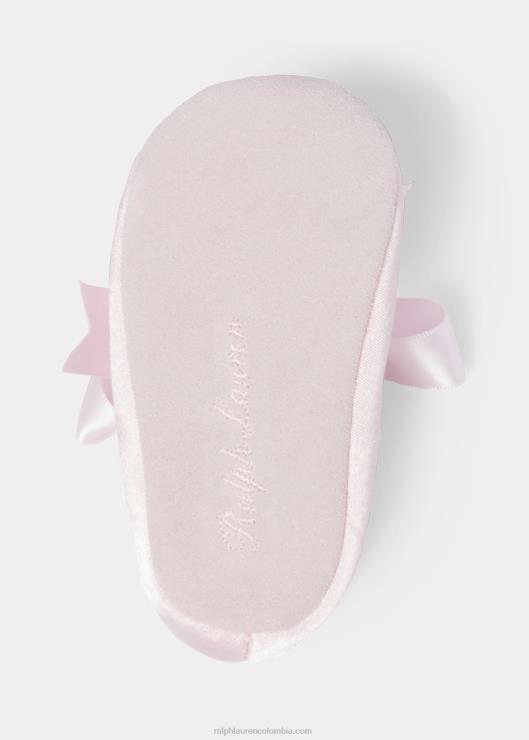 merceditas de raso briley bebéRalph Lauren 2XR2V10043