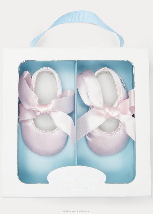 merceditas de raso briley bebéRalph Lauren 2XR2V10043