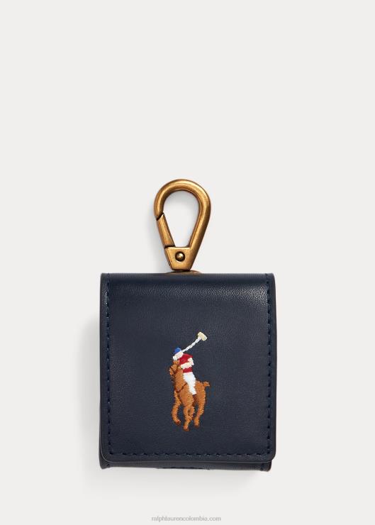funda de piel de pony para airpods hombresRalph Lauren 2XR2V2344