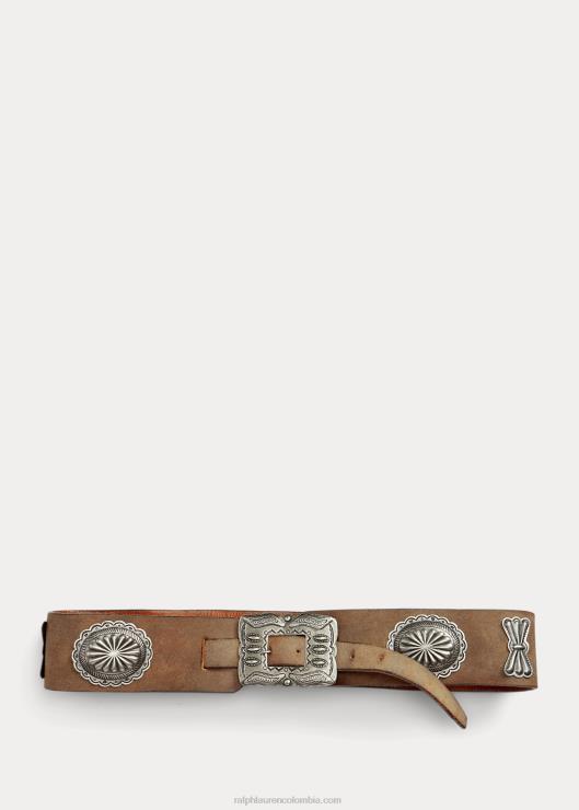 cinturón de ante rugoso hombresRalph Lauren 2XR2V8867