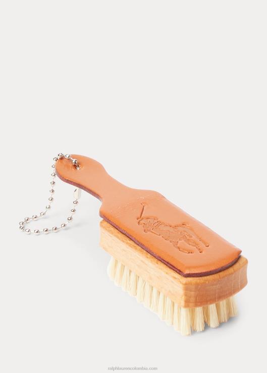 cinturón de cuero y algodón trenzado hombres Marina de Newport Ralph Lauren 2XR2V2478