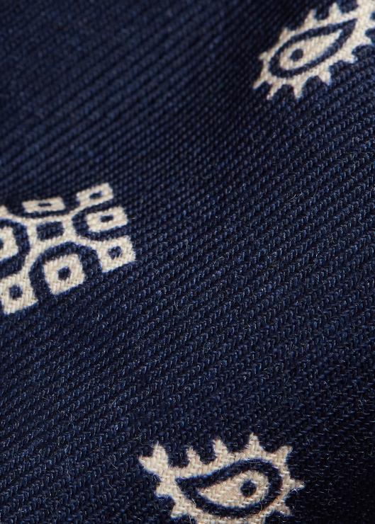 corbata de lana estilo bandana de inspiración vintage hombres Armada Ralph Lauren 2XR2V2512