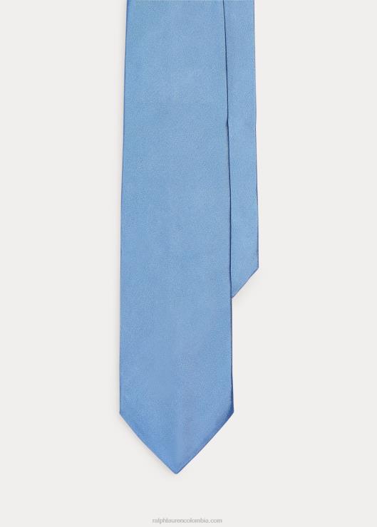 corbata de piel de soie hombres azul Ralph Lauren 2XR2V2671