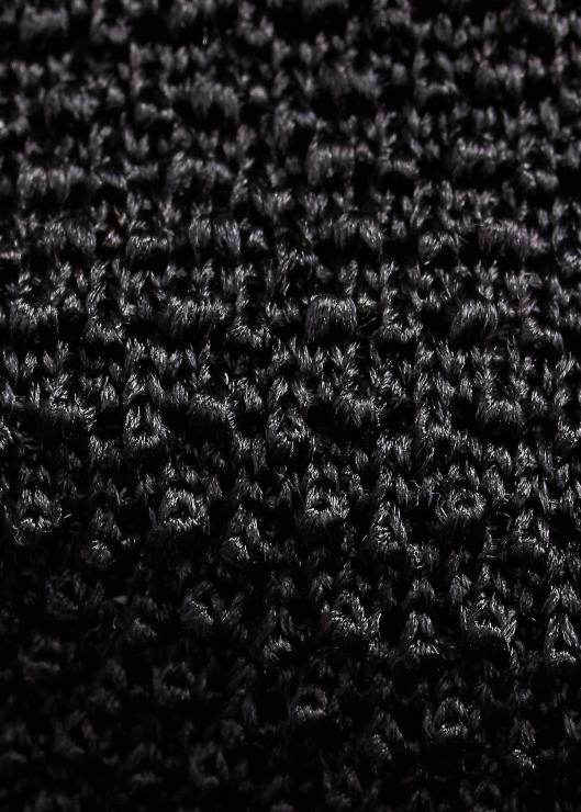 corbata de punto de seda hombres negro Ralph Lauren 2XR2V2244