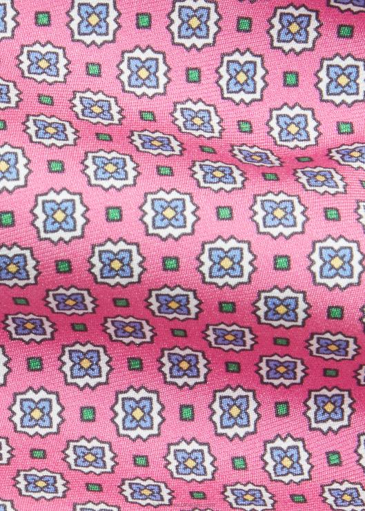 corbata de seda estampada hombres rosa Ralph Lauren 2XR2V8747