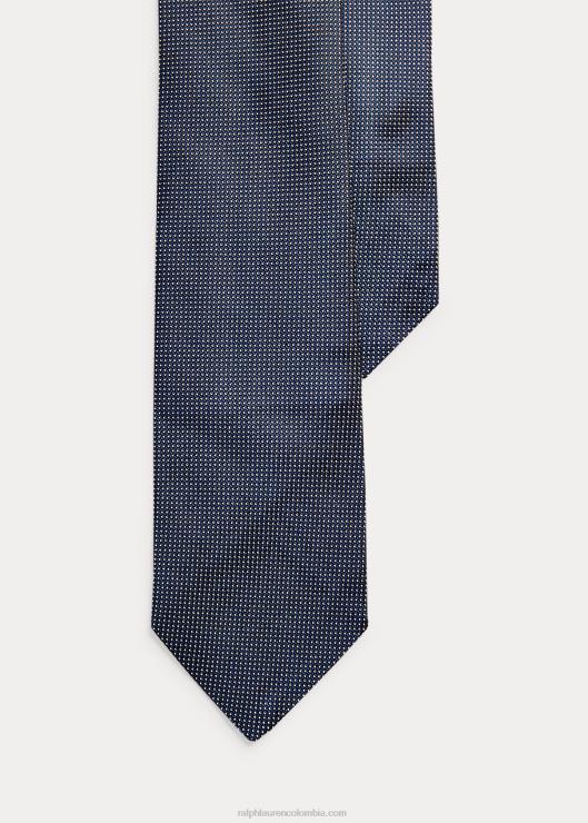 corbata estrecha con motivo de lunares hombres azul marino/blanco Ralph Lauren 2XR2V2649
