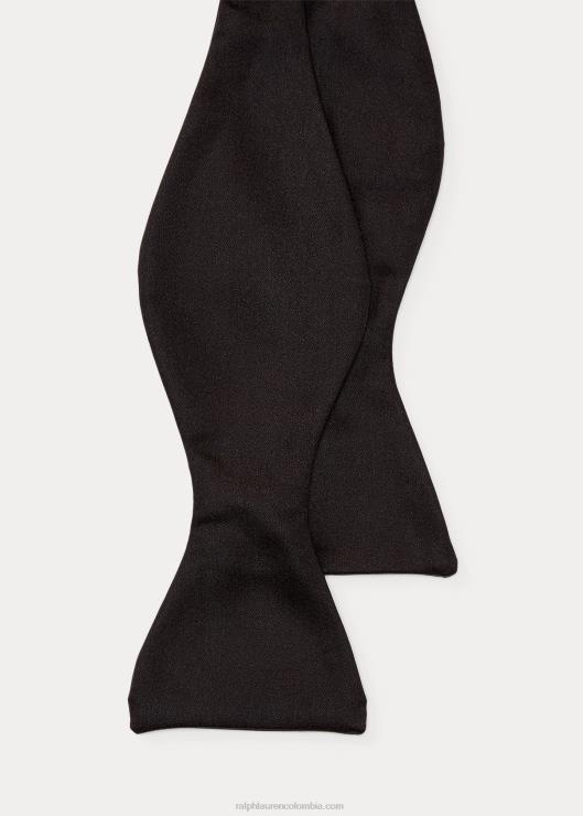 pajarita de raso de seda hombres negro Ralph Lauren 2XR2V2254