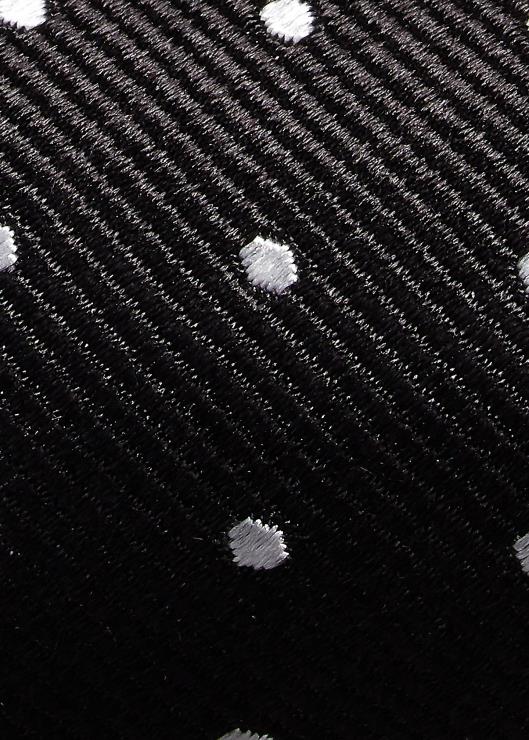 pajarita de seda con motivo de lunares hombres blanco negro Ralph Lauren 2XR2V2286