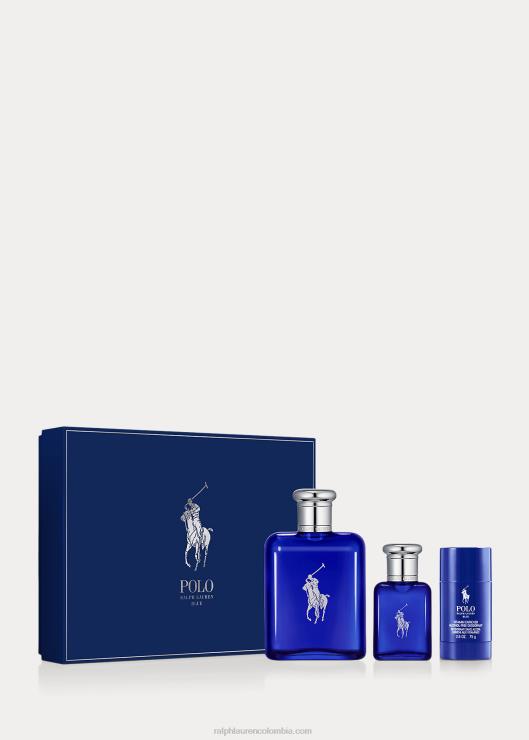set de regalo de 3 piezas azul polo hombresRalph Lauren 2XR2V9067