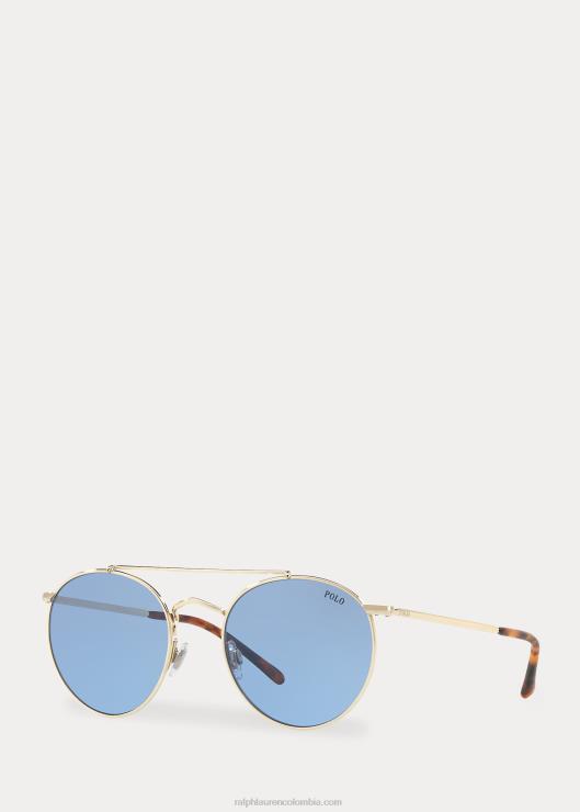 gafas de sol calle príncipe hombres oro Ralph Lauren 2XR2V8787