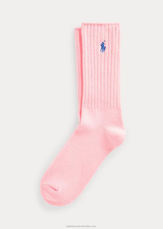 calcetines de mezcla de algodón hombres Rosa claro Ralph Lauren 2XR2V2610