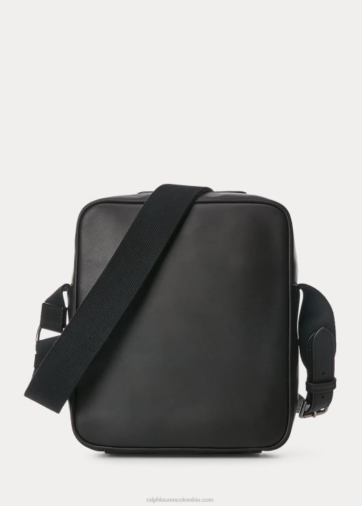 bandolera de piel hombres negro Ralph Lauren 2XR2V2568