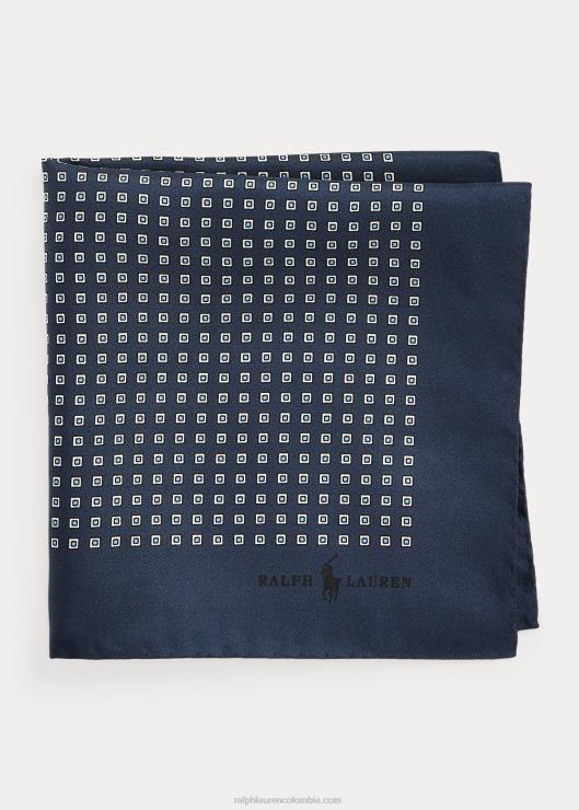 pañuelo de bolsillo de seda impecable hombres Armada Ralph Lauren 2XR2V2514