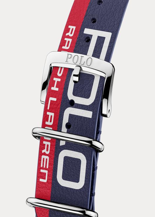 reloj deportivo polo esfera azul hombresRalph Lauren 2XR2V5557