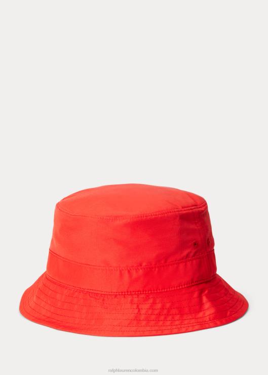 sombrero de pescador plegable the earth polo hombres cumbre roja Ralph Lauren 2XR2V2484