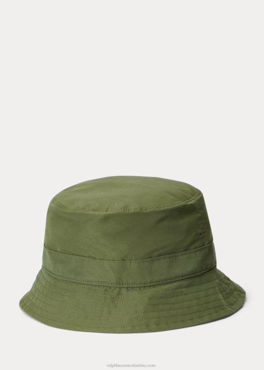 sombrero de pescador plegable the earth polo hombres salvia oscura Ralph Lauren 2XR2V2483