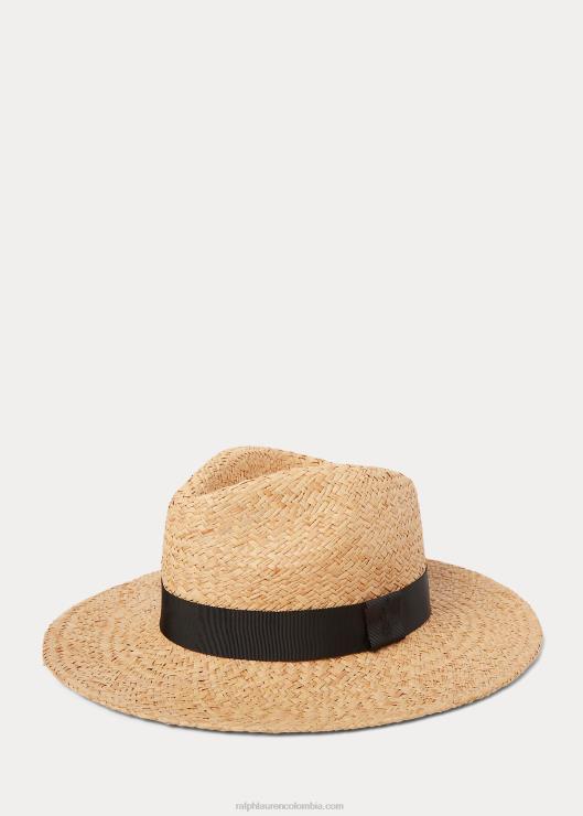 sombrero de rafia hombres natural Ralph Lauren 2XR2V2448