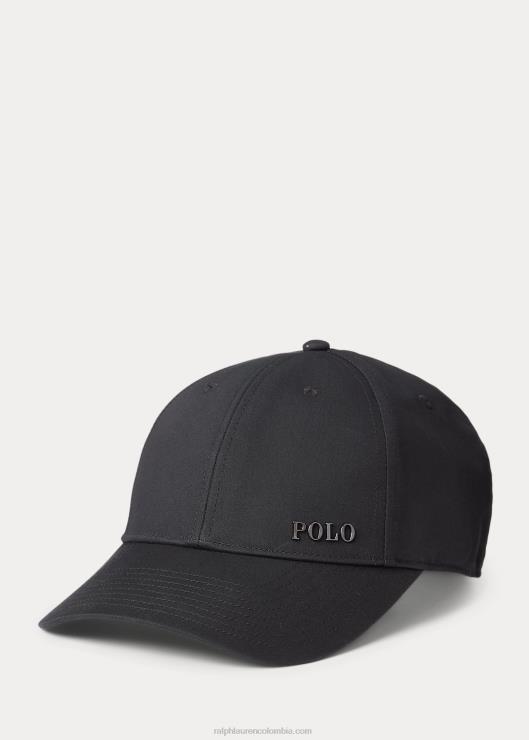 gorra con placa del logo hombres negro Ralph Lauren 2XR2V2578