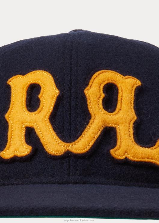 gorra de fieltro con apliques hombres Armada Ralph Lauren 2XR2V8852