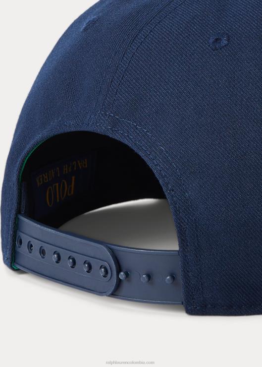 gorra de sarga con logo hombres Marina de Newport Ralph Lauren 2XR2V2293