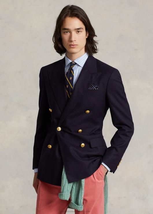 el icónico blazer de ante hombres Armada Ralph Lauren 2XR2V122