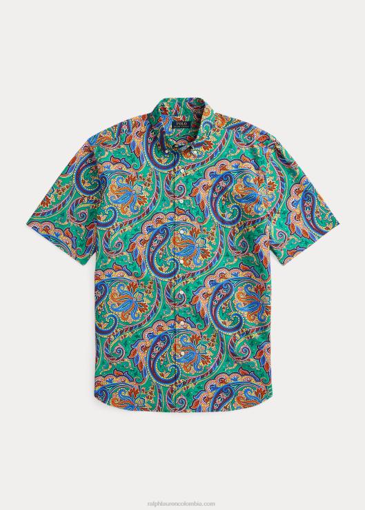 camisa con estampado de cachemira hombres jerry cachemira Ralph Lauren 2XR2V1799