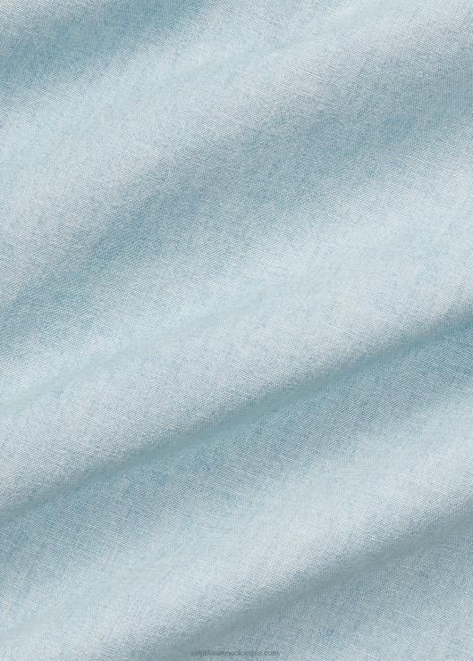 camisa de cambray de corte clásico hombres es índigo Ralph Lauren 2XR2V92