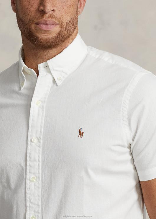 camisa de cambray hombres blanco Ralph Lauren 2XR2V1431