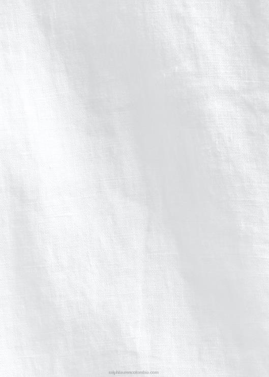 camisa de lino ligera hombres blanco Ralph Lauren 2XR2V1550