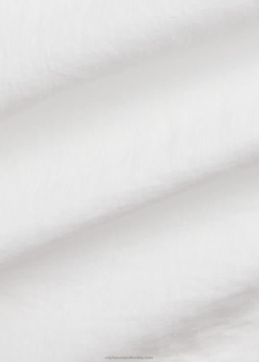 camisa de lino ligera hombres blanco Ralph Lauren 2XR2V1903