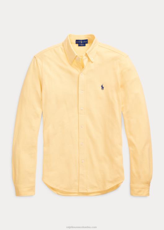 camisa de malla de peso pluma hombres maíz amarillo Ralph Lauren 2XR2V416