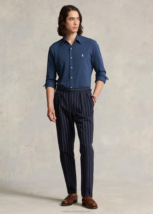 camisa de malla de peso pluma hombres viejo real Ralph Lauren 2XR2V415