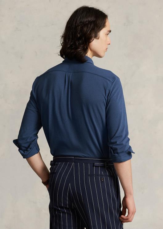 camisa de malla de peso pluma hombres viejo real Ralph Lauren 2XR2V415