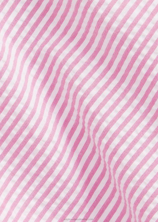 camisa de sirsaca de corte clásico rl prepster hombres 2604h rosa/blanco Ralph Lauren 2XR2V676