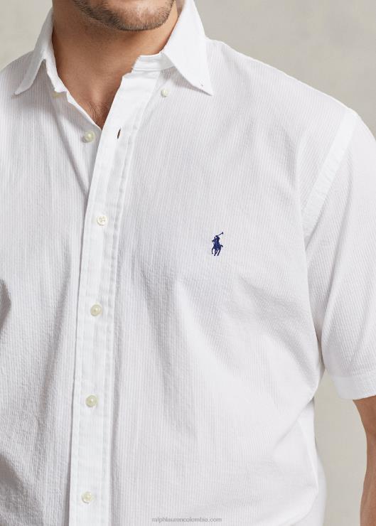camisa de sirsaca hombres blanco Ralph Lauren 2XR2V1597