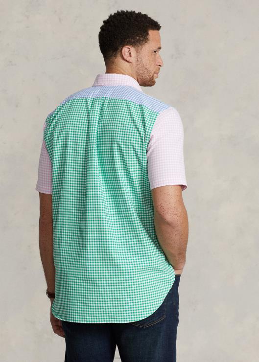 camisa divertida de cuadros vichy hombres camiseta de cuadros vichy Ralph Lauren 2XR2V1560