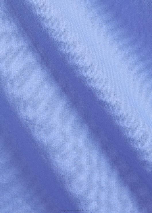 camisa oxford teñida en prenda hombres puerto isla azul Ralph Lauren 2XR2V1515