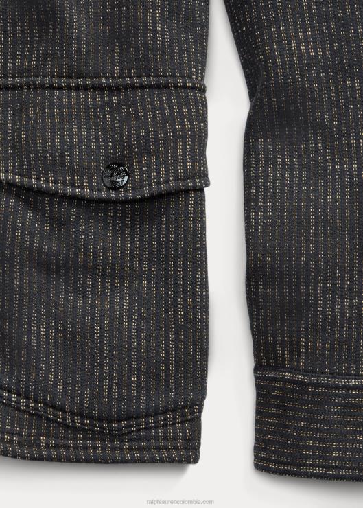 sobrecamisa jacquard hombres carbón/crema Ralph Lauren 2XR2V1781